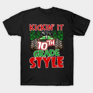 Kickin it 10th Grade Back to School Teacher T-Shirt